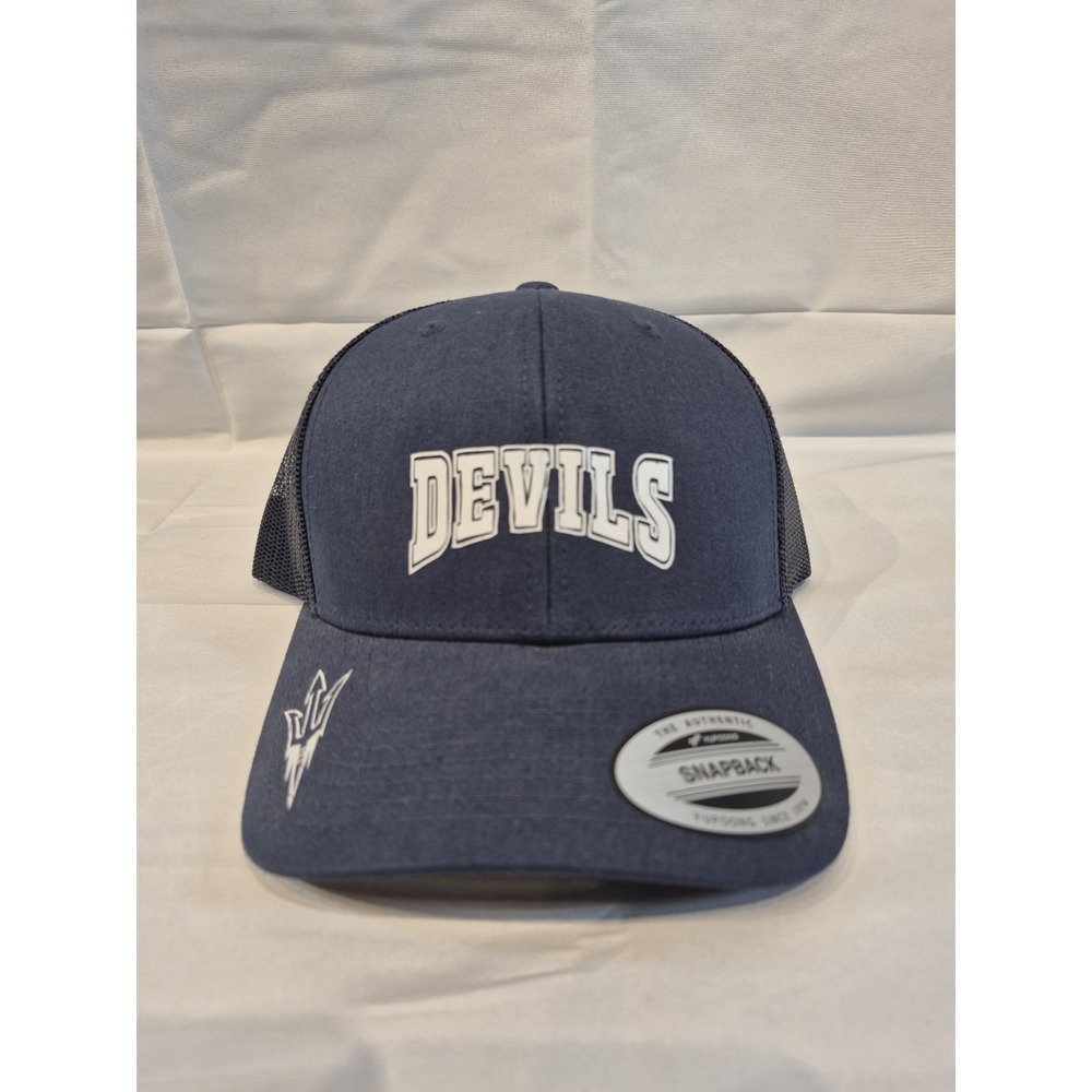 Blue Devils Snapback Hat‎ Adjustable Fit Navy Blue
